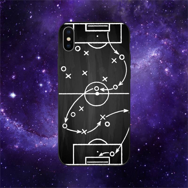 

Футбольный футбольный тактический чехол для телефона для iPhone 11 12 Mini 13 14 Pro XS Max X 8 7 6s Plus 5 SE XR Shell iPhone14ProMax