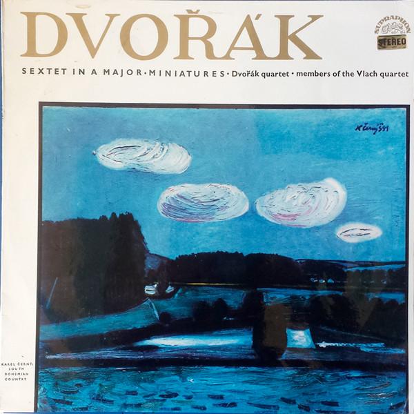 LP Record DVORAK, DVORAK QUARTET, MEMBERS OF  - Sextet In A Major / Miniatures SUAST50824 Supraphon 1967 Czech Repu Classical Used