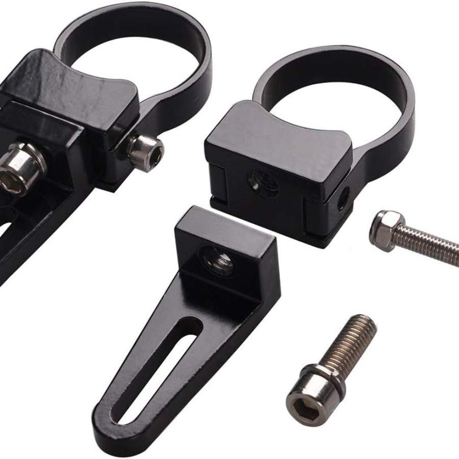 360° Adjustable 1.5" Tubular Clamp Light Mounts for Offroad LED Light Bar Easy