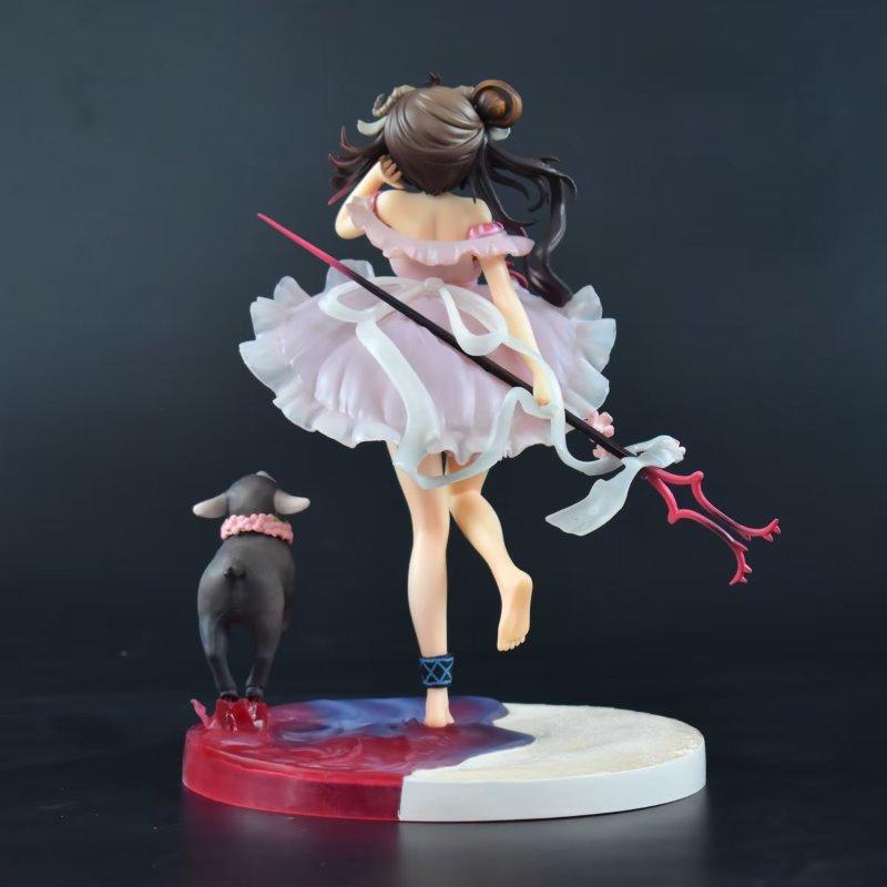 Arknights Eyjafjalla Summer Petals FA018 Ver Anime Figur Spielzeug Spiel PVC Action Sammeln Geschenk Modell Puppe