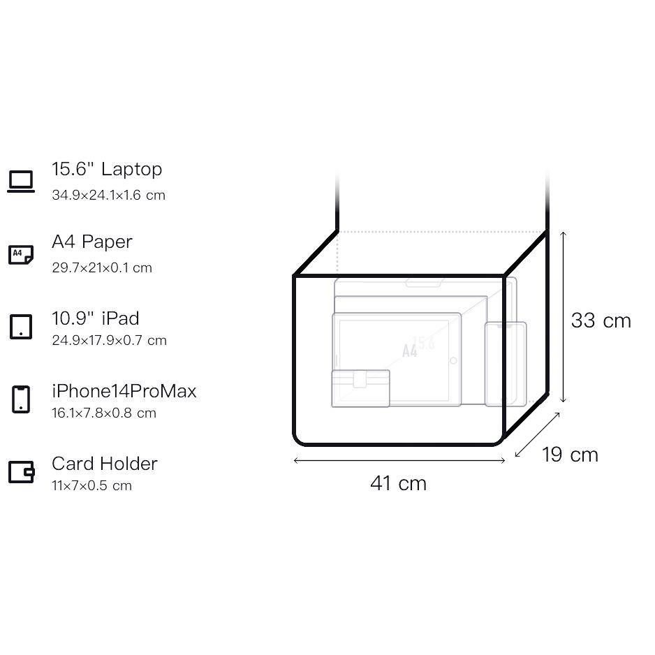Lacoste Fashion Versatile Simple Fabric Tote Bag Unisex Tote Bags Blue NU4994PB