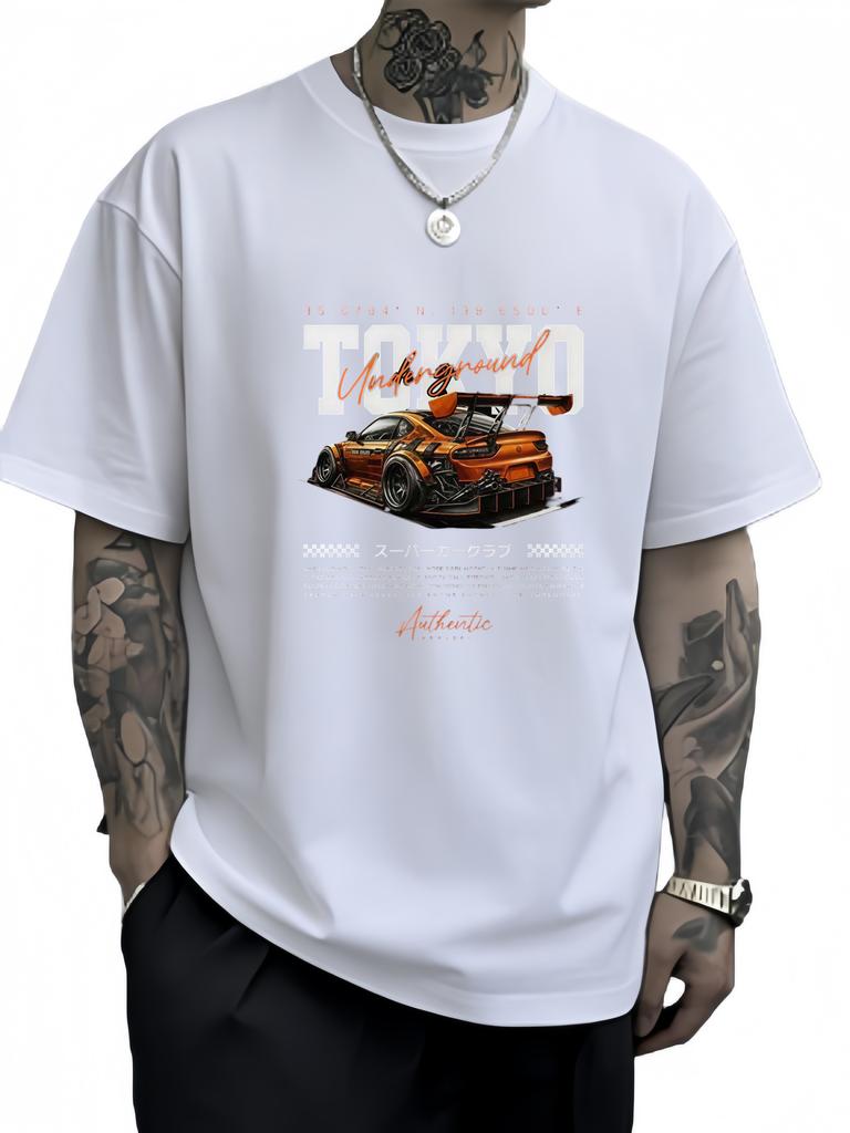 High-quality summer fashion and casual wear for both men and women, hot-selling round-neck short-sleeved T-shirt tops