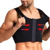 Gilet de poitrine pour homme Bandeau de transpiration pour la poitrine Sous-vêtement ajusté Façonneur de corps Corset Ceinture de soutien Compression thoracique Correction de la posture