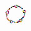 8pcs Multi Beaded Colorful Small Flower Bracelet Bohemia Charms Bracelet Set  Summer
