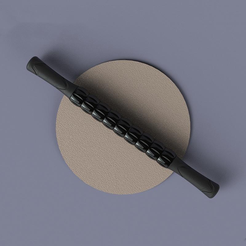Gear Massage Stick Yoga Deep Muscle Relaxation Massage Shaft Personal Training Fascia Roller Plastic Roller Stick Shaft Fitness