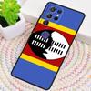 Swaziland Flag TPU Phone Case For Samsung Galaxy note 10 pro S26 S25 S24 S23 S22 Ultra Plus S21 FE S20 Shockproof Cover