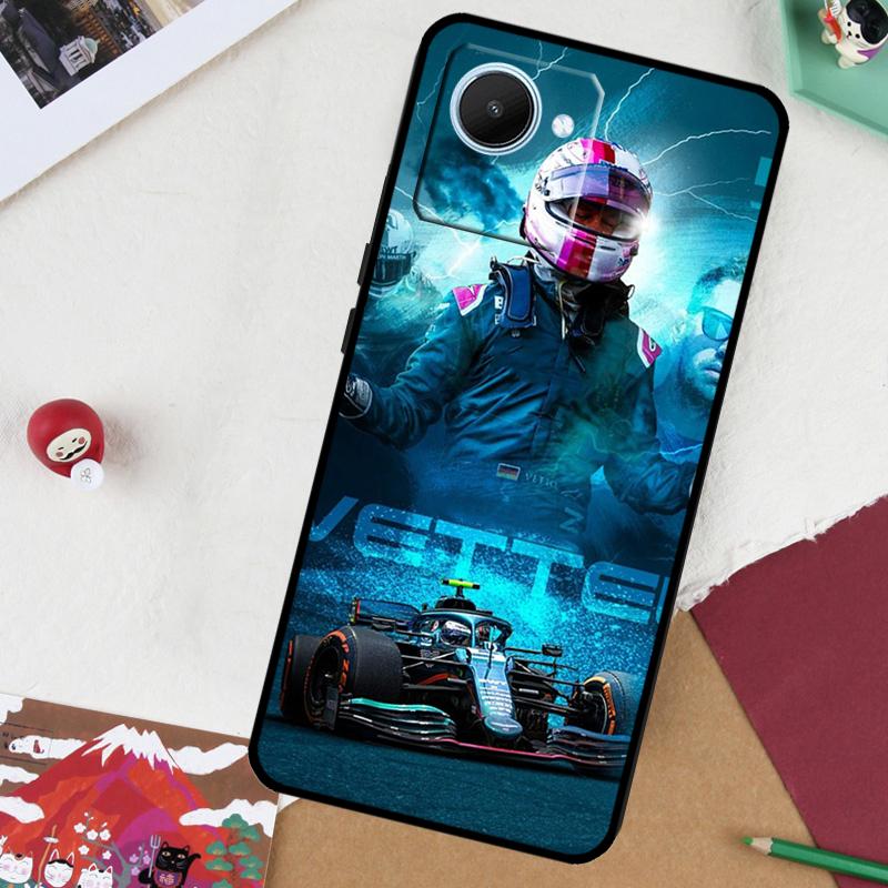 

Sebastian Vettel F1 For Realme 11 9 10 Pro Plus GT Neo 5 3 2 T C11 C15 C21Y C25s C30 C31 C33 C35 C55 Phone Case Realme C11 2021