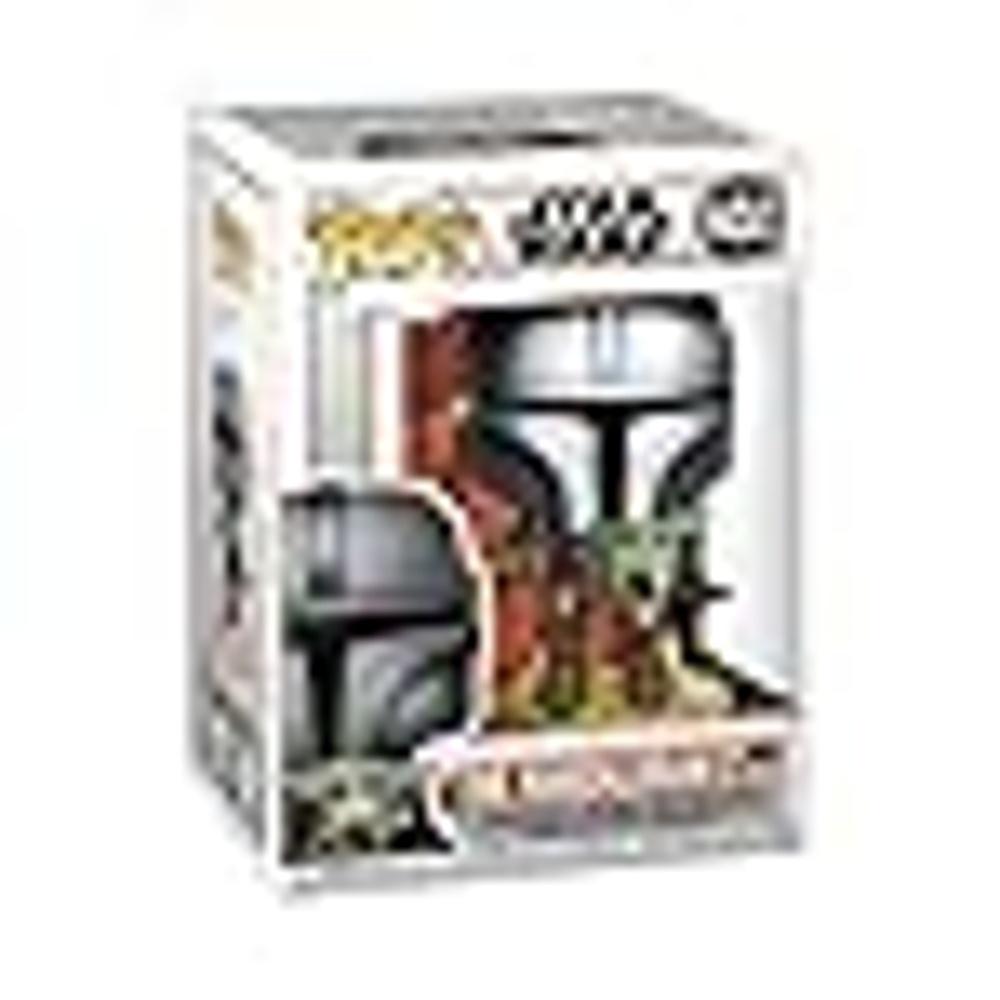 POP! STAR WARS: The Mandalorian- Mando Flying w/Jet Pack FUNKO