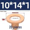 National Standard Red Copper Gasket Seal Ring and Flat Washer M3-M60mm for Marine Instruments