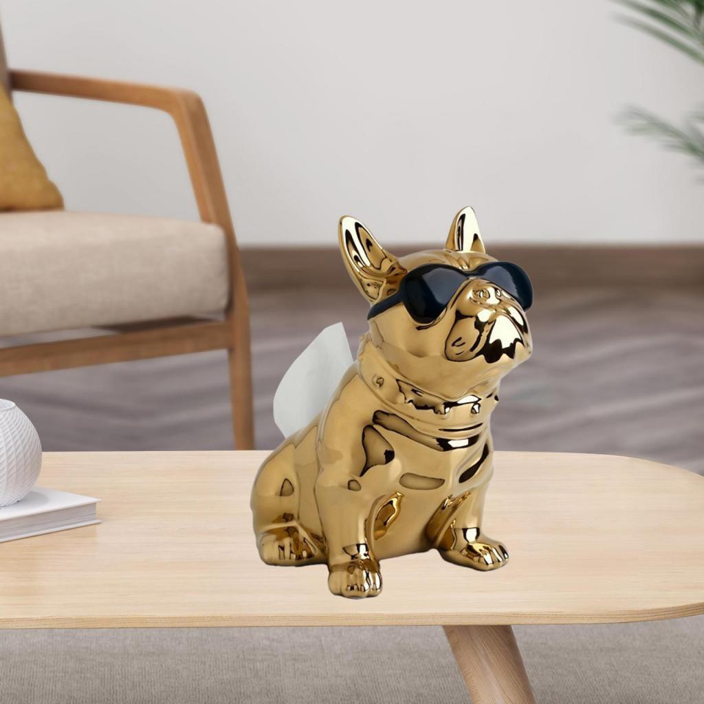 Chic Canine Tissue Dispenser for Decor