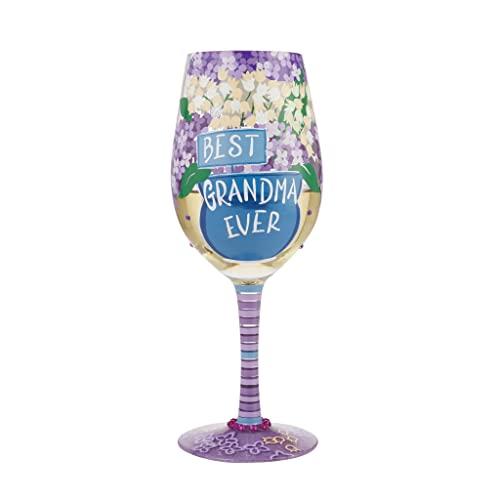 Lolita Wine Glass Best Grandma Ever 6010658