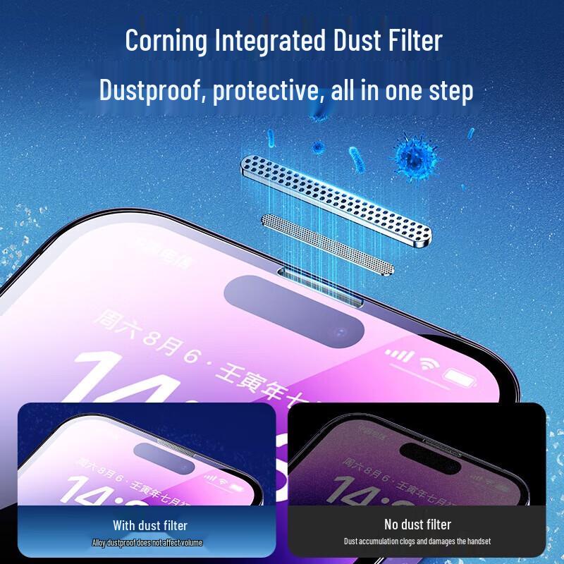 Baseus Protection d'écran en verre trempé pour iPhone 14 Pro Max