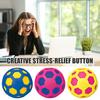 Slow Rebound Toy Colorful Grid Stress Ball, TPR Rising Fidget for Anxiety Relief, Palm-sized Reliever Soft Squeeze Decompression Ball Office