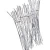 Stainless Steel Rotating Gear BBQ Skewer 29cm Automatic Meat Kebab Stick Camping Outdoor Barbecue Cooking Accessories
