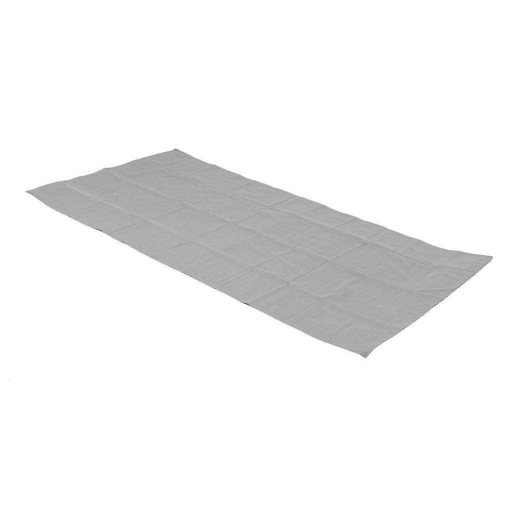 Cearșaf de împământare Bumbac organic Fibră de argint Covoraș împământat pentru pat Antistatic cu cablu de împământare 68x132cm Gri