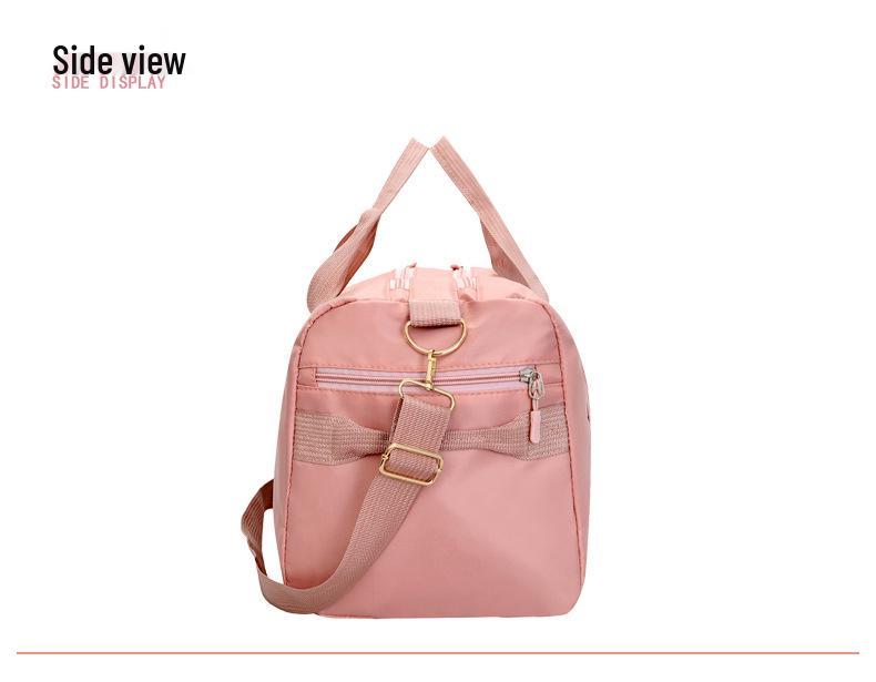 Women's Lightweight Travel Bag with Shoe Compartment - Multifunctional Gym Bag with Wet/Dry Separation