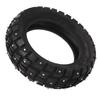 255X80 Snow Tire 10in Off Road Replacement Tire Studded Off Road Outer Tire Antislip Shock Absorption Winter Snow Tire