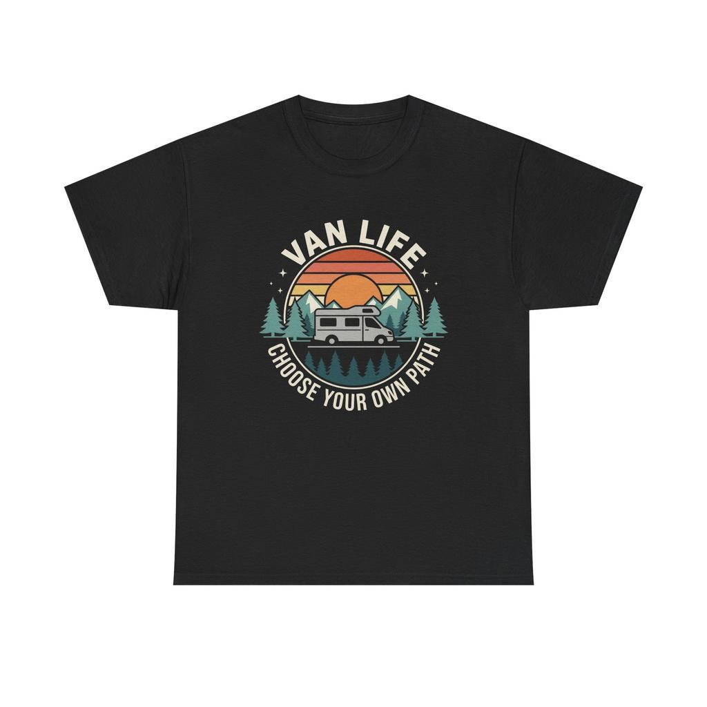 Vanlife T-Shirt - Wohnmobil T-Shirt - Wähle deinen eigenen Weg - Geschenk
