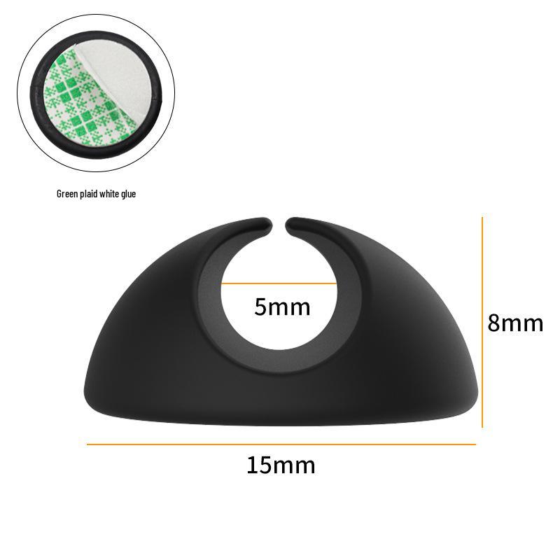 Silicone Cable Organizer Clip for Single Hole Desktop – Small Size Wire Management