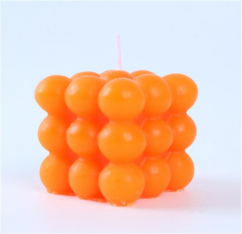 Rubik's Cube Aromatherapy Candle Mould Magic Cube Mousse Cake Mold 3D Cube Baking Mousse Silicone Cake Mold Candle Making