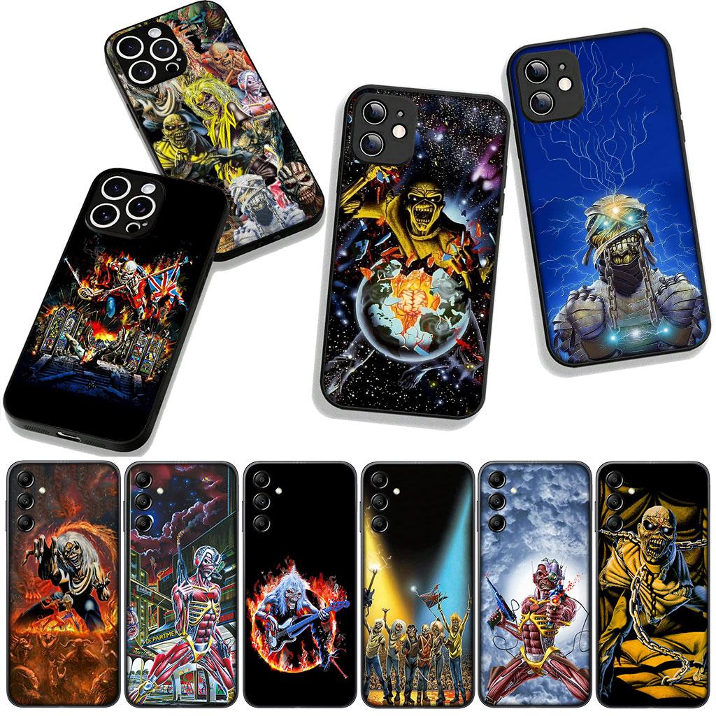 Cover for Xiaomi Redmi Note 15 11 9 10 Pro Plus A5 9A 9T 10A 10C 9C NFC 15C 8T Phone Case I-Irons M-Rocks M-Maidens
