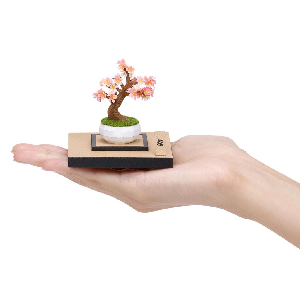Kawada Paper Nano 360 Cherry Blossom Bonsai x 12 x 17 Ages 12 and Paper Craft Miniature Interior PS-12, 0.7 cm, Up, Kit, Kit, Design, PS-12