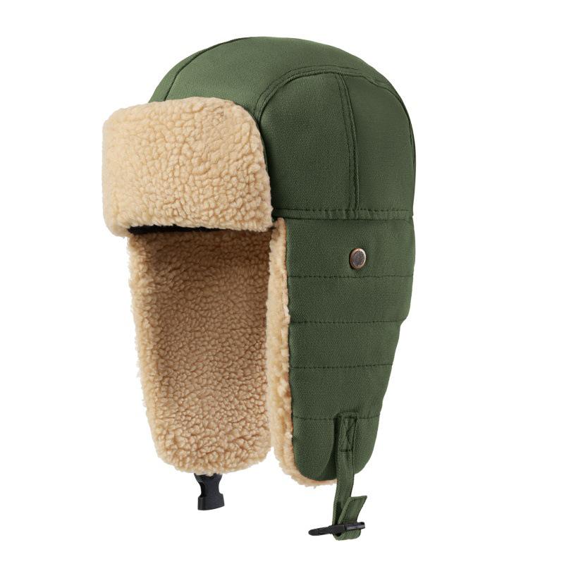 Warm Korean-Style Unisex Ushanka Hat: Thick, Windproof, and Ear-Protected for Autumn/Winter Outdoor Activities