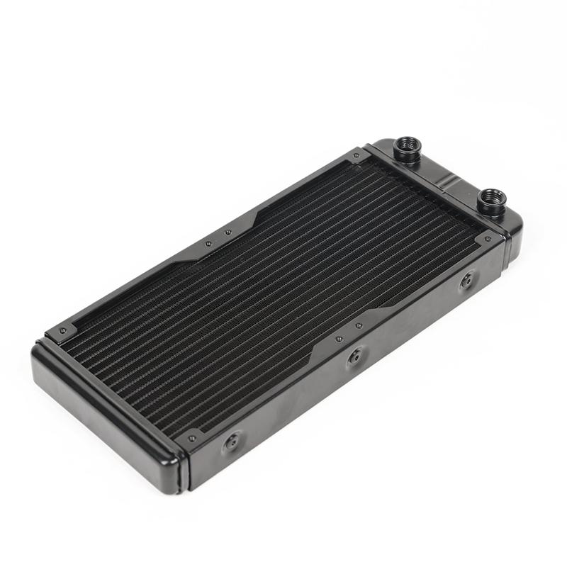 SysCooling 240 360 aluminum water cooler Cooling For Heatsink Exchanger liquid Cooler 18 waterways water cooling radiator 240MM