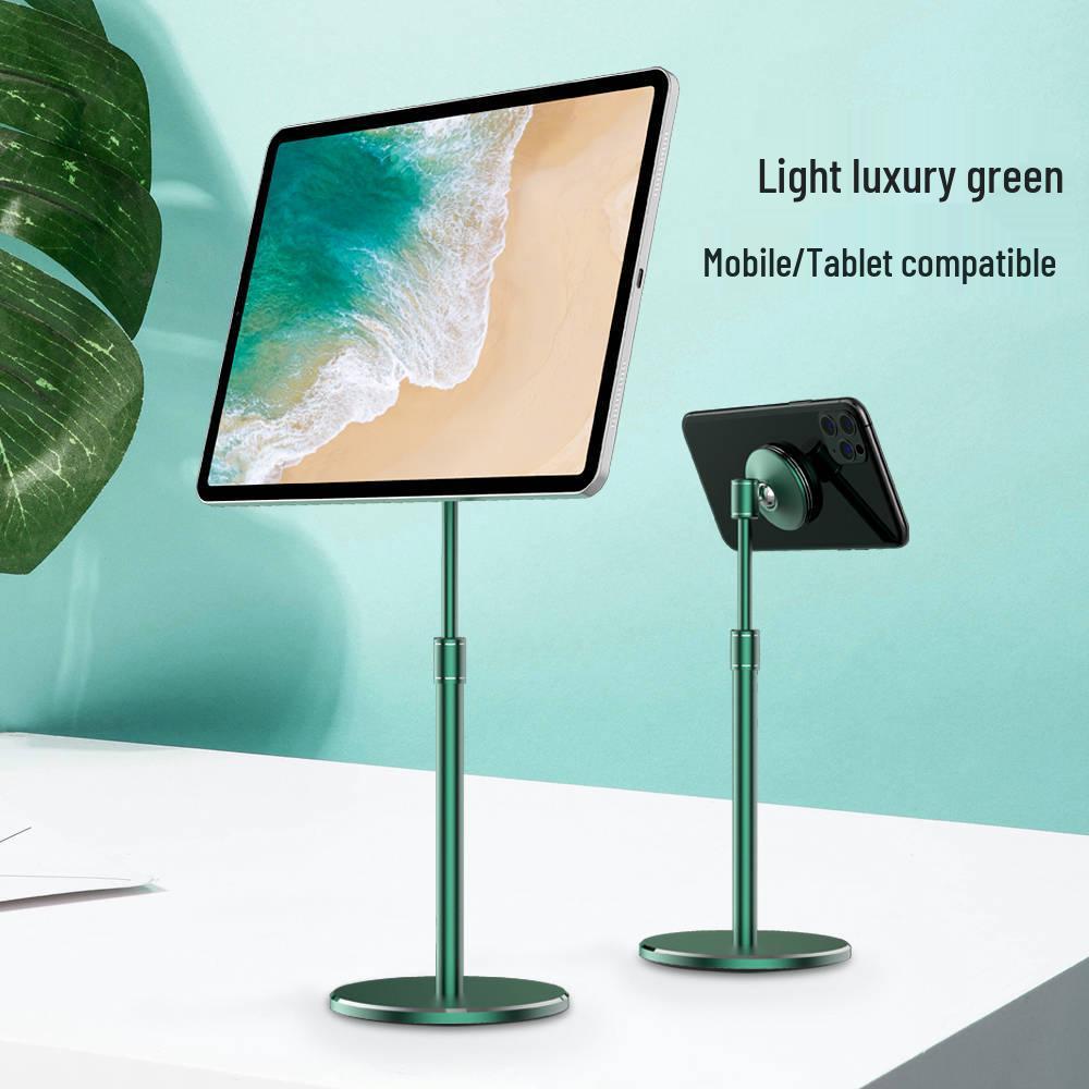 2026 German Aluminum Alloy Foldable Telescopic Phone & Laptop Stand Universal зелёный