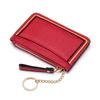 Fashion Change Bag Women's, Contrasting Colors Multi-function Ultra-thin Cowhide Keychain Bag Mini Small Wallet Ins Tide