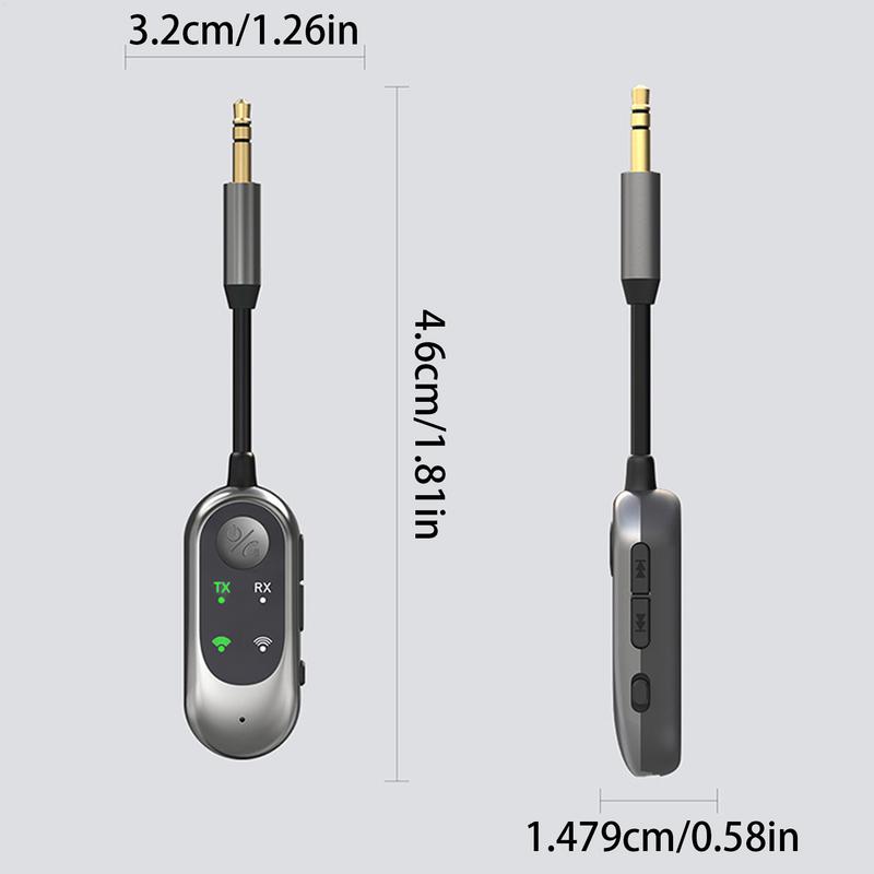 Car Wireless Transmitter Vehicle Radio Adapter Plug-and-Play Clear Sound Quality Multifunctional Automotive Interior Accessories