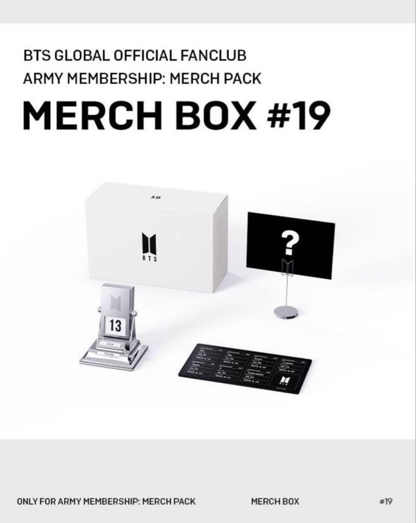 [USED] BTS MERCHBOX 19 March Box (No Missing Items) []