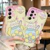 Phone Case: 2D Flat Samsung Galaxy A34 A35 M05 M06 S20 S22 S21 FE Plus 5G Protective Case, Candy Jar Little Rabbit, Perfect Christmas and Halloween Ho