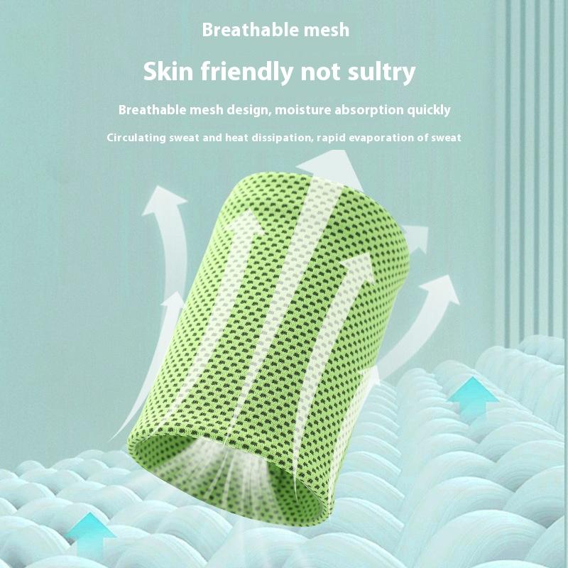 Ice cool quick drying wrist guard for men and women, suitable for running, fitness, outdoor sweat absorption, and sports