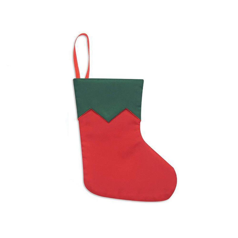 

Simple Christmas Socks Red & Green Christmas Tree Hangings Candy Gift Bags Christmas Decorations красный