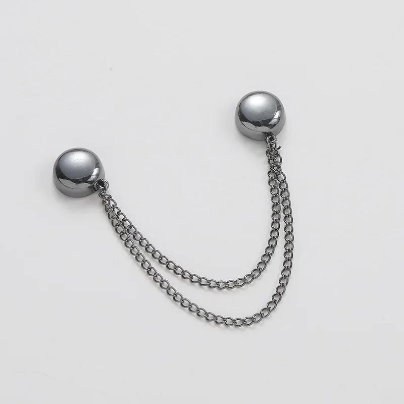 Ketting Magnetische Gesp Exquise Broche Gespen Oprolbare Broekspijpen Legering DIY Naaibenodigdheden Haken Verander Shorts Broekspijpen 2pcs
