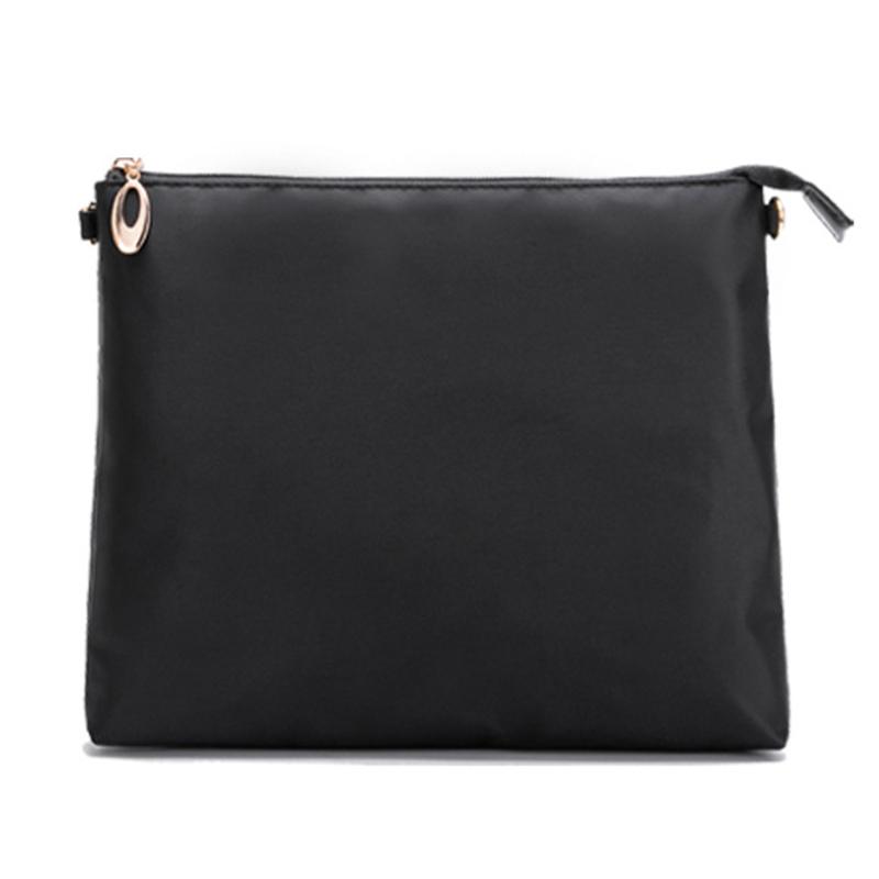 

EverToner Multi-functional Nylon Organizer Insert Bag For Issey Miyake Women Nylon Insert Travel Makeup Bag Traveling Ten Grid чорний