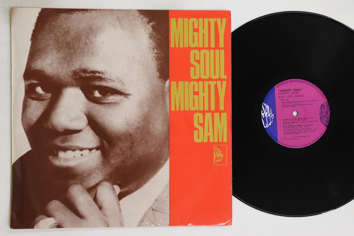 

LP Record MIGHTY SAM Mighty Soul SCM004 SOUL CITY 1969 UK SoulFunk Used