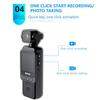 HD 1080P Mini Camera 360 ° Rotating Handheld Action Camera WiFi Sports Wearable Body Camera Travel Bicycle Driver Recorder Outdoor Motion Camera