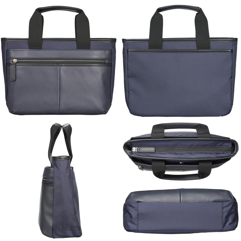 Fineseed TOKYO Casual Tote Bag CT2406 Navy Perfect for Casual Occasions like and Travel 4977187216226 AMFSCT2406NV [HAKUBA] Men's - Small,
