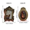 Carved Flower Design French Baroque Photo Frame Rectangular Oil Picture Frame  Bedroom