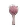 Cute Cat Paw Handheld Cushion Comb & Mirror - Portable Scalp Massage Brush