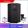 Personalized Portable Sauna Steam Box with Pentagonal Bath Chamber
