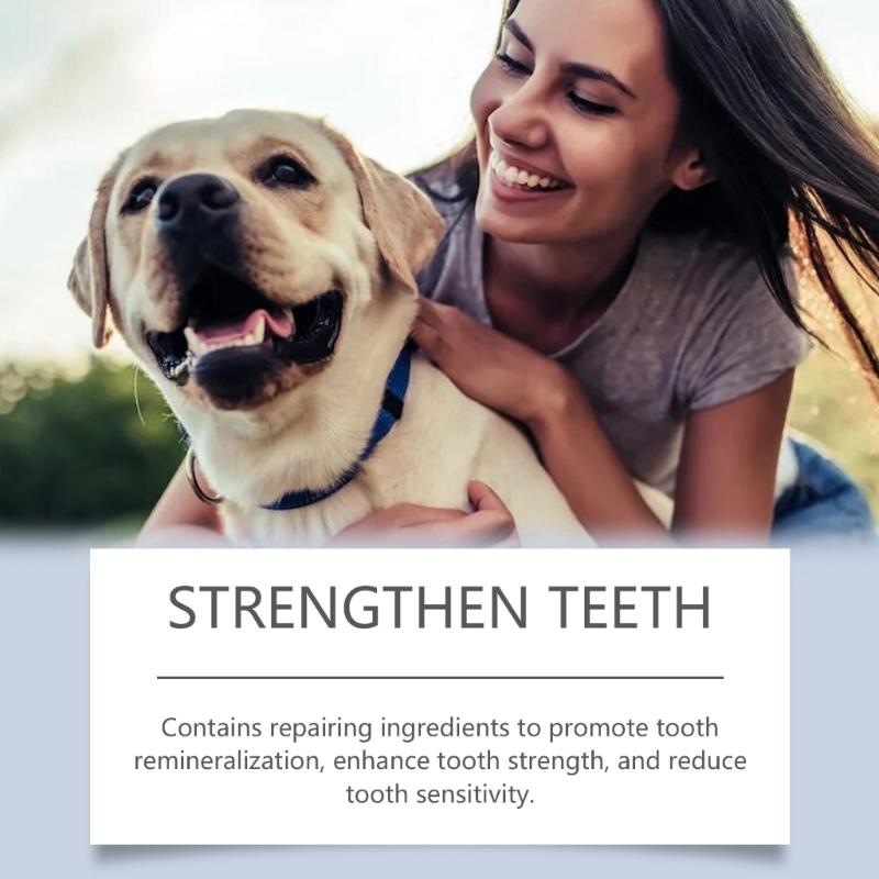 Pet Toothbrush Easy To Use for Dogs Teeth Care Dogs Cats Cleaning Mouth Brush Preventing Bad Breath Tartar Gums Problems
