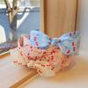 Women's Handmade Cherry Blossom Ribbon Bandana