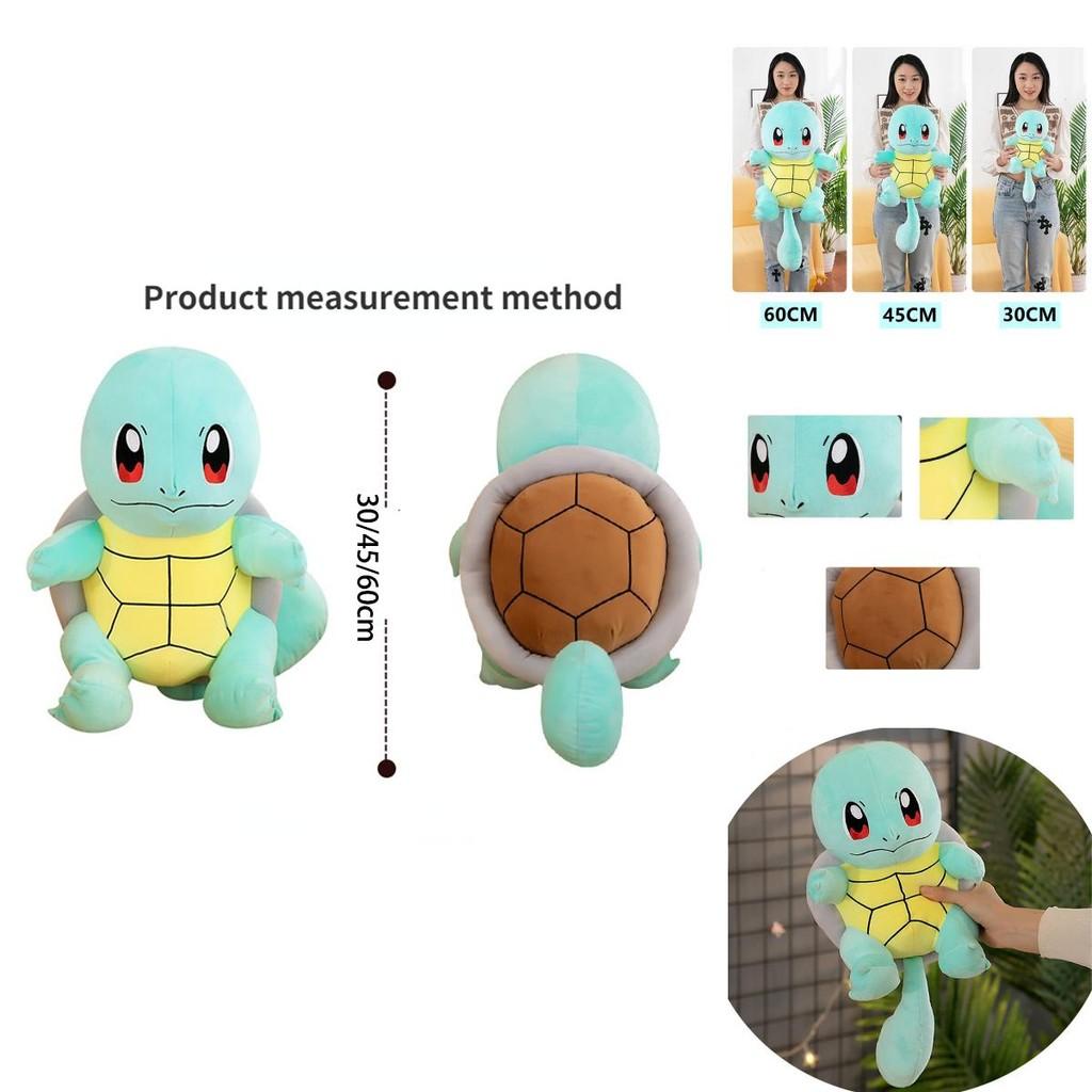Pokemon Squirtle Plush Toy Doll Soft And Skin Friendly Perfect Anime Gift For Kids 11/17/23in Big Size!