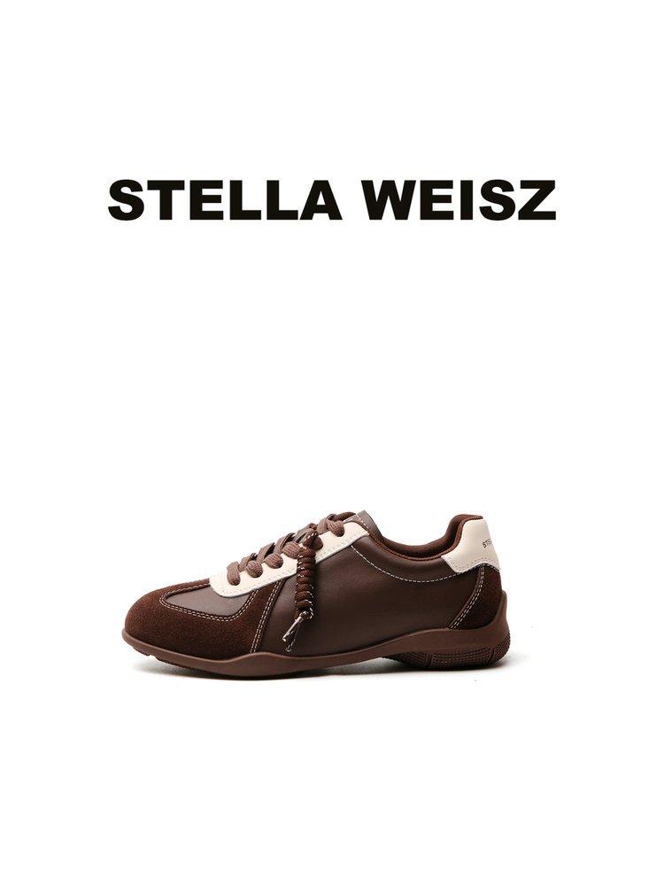 

Ретро цветовая гамма, немецкие кроссовки на плоской подошве, женская обувь 2025, новая осенняя платформа, спортивная обувь, повседневная обувь «Форрест Гамп», кеды 40 шоколадный