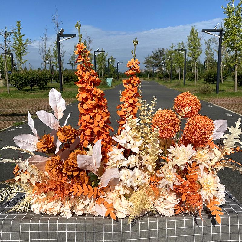 Silk Floral Wedding Aisle & Wall Decoration