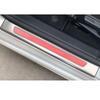 For Ford Focus     Steel Car External Door Sill Scuff Plate Cover Threshold Strip Trim Auto Interior Accessories