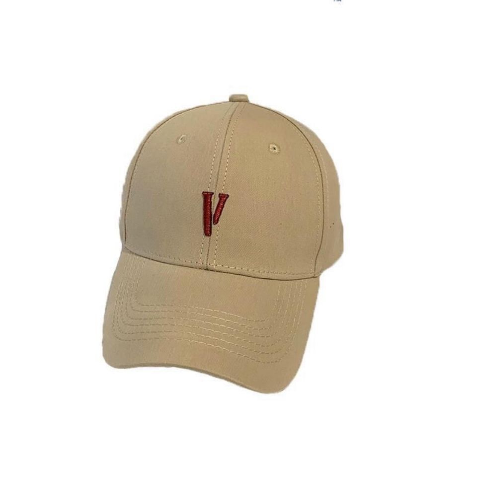New Cap Children's V Letter Embroidery Breathable Summer Sunshade Sun Protection Outdoor Sports Baseball Cap Men's Versatile